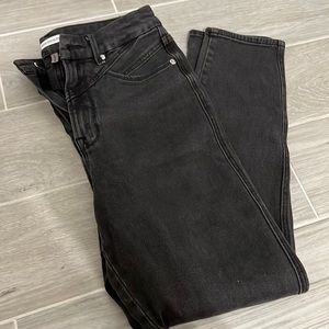 Good American good curve black jeans